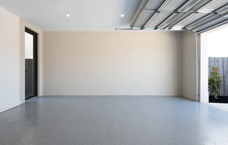 Insulated garage door installation near me in a San Diego home
